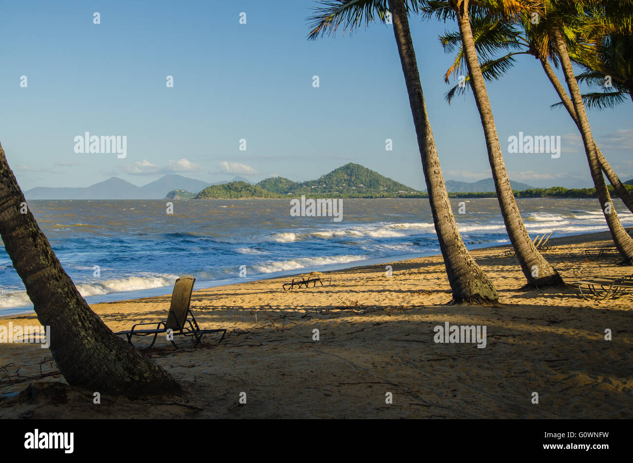 Palm Cove, one of the tropical northern beaches of the Cairns region