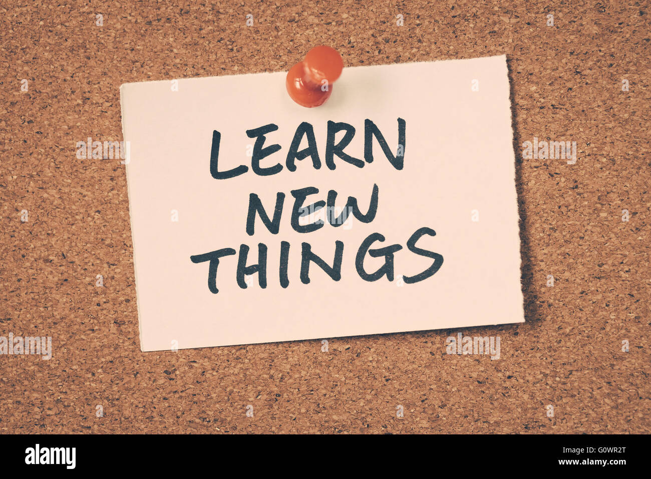 learn new things Stock Photo