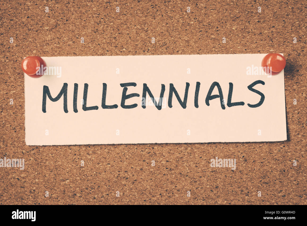 millennials Stock Photo