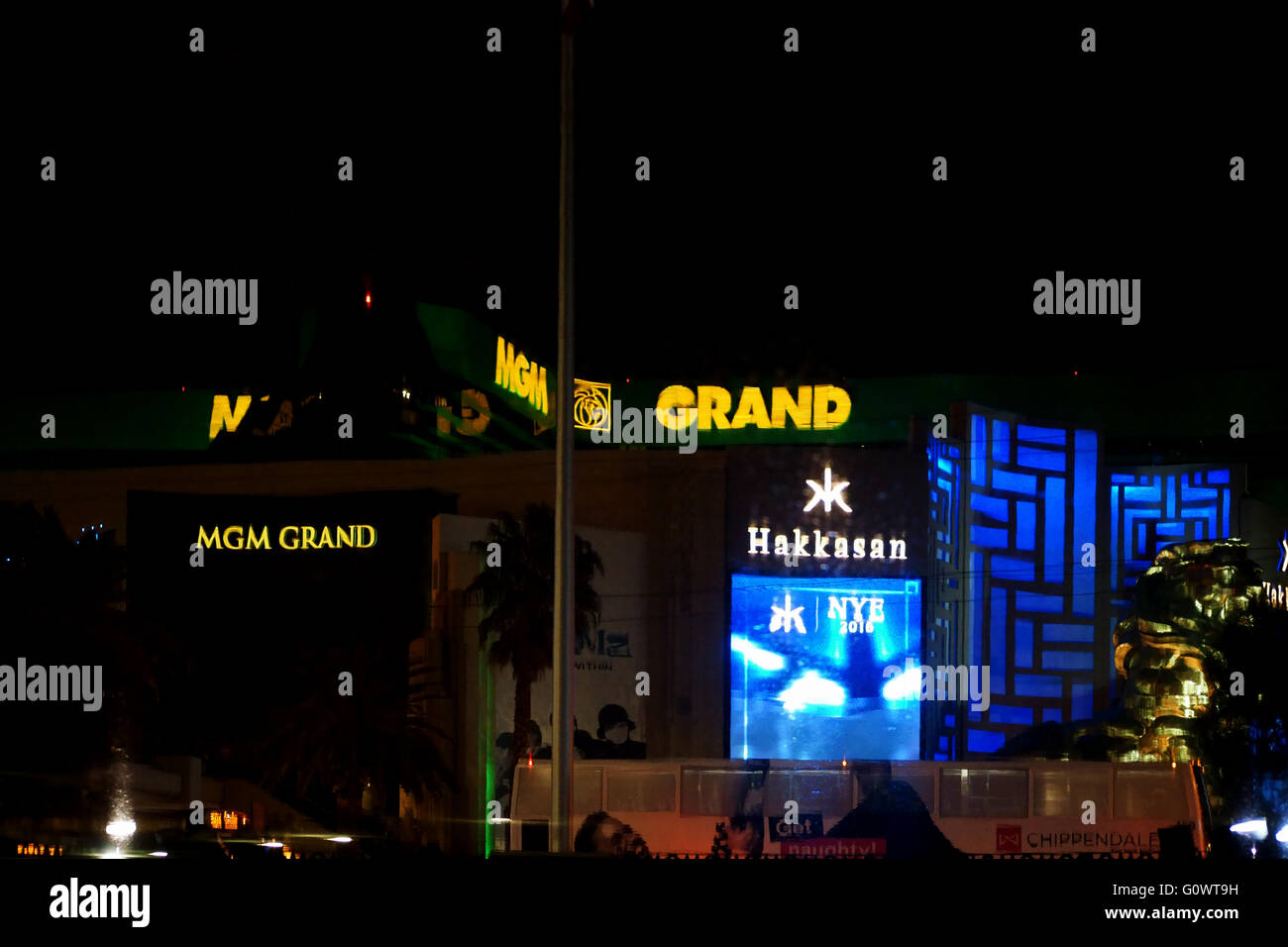 MGM Grand Las Vegas Stock Photo