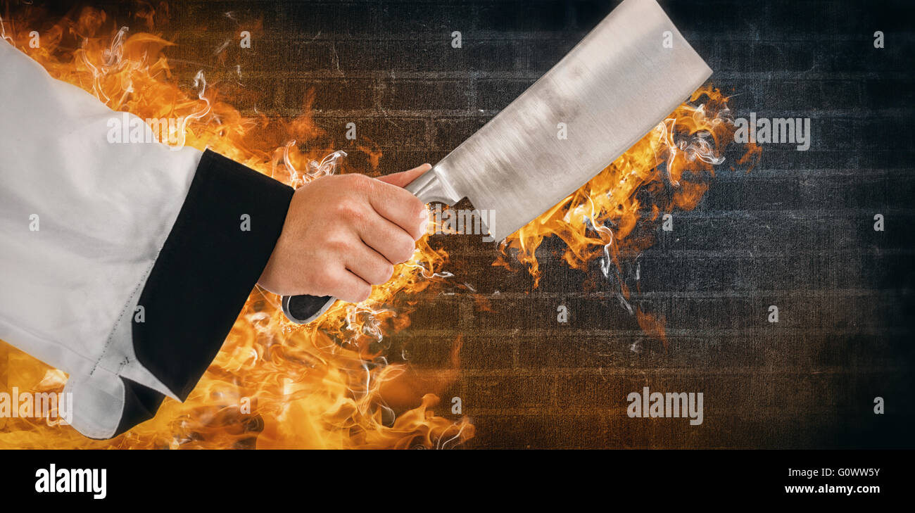 Hand holding knife hi-res stock photography and images - Alamy