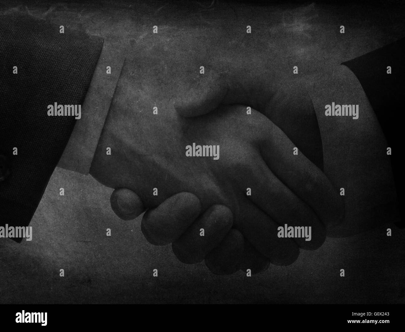 Handshake Black and White Stock Photos & Images - Alamy