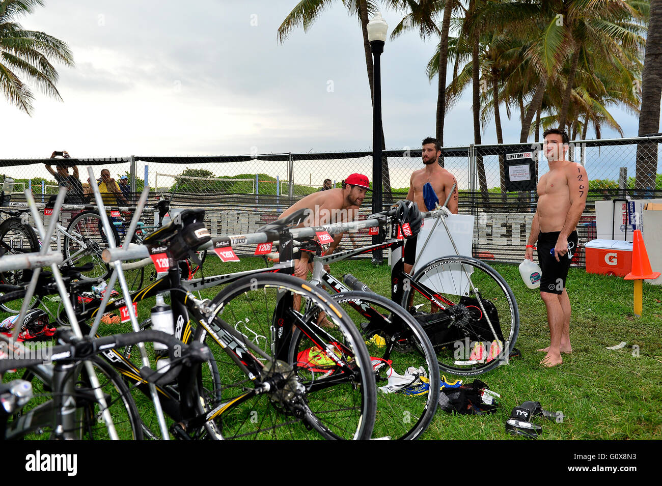 Celebrities and participants take part in Life Time South Beach
