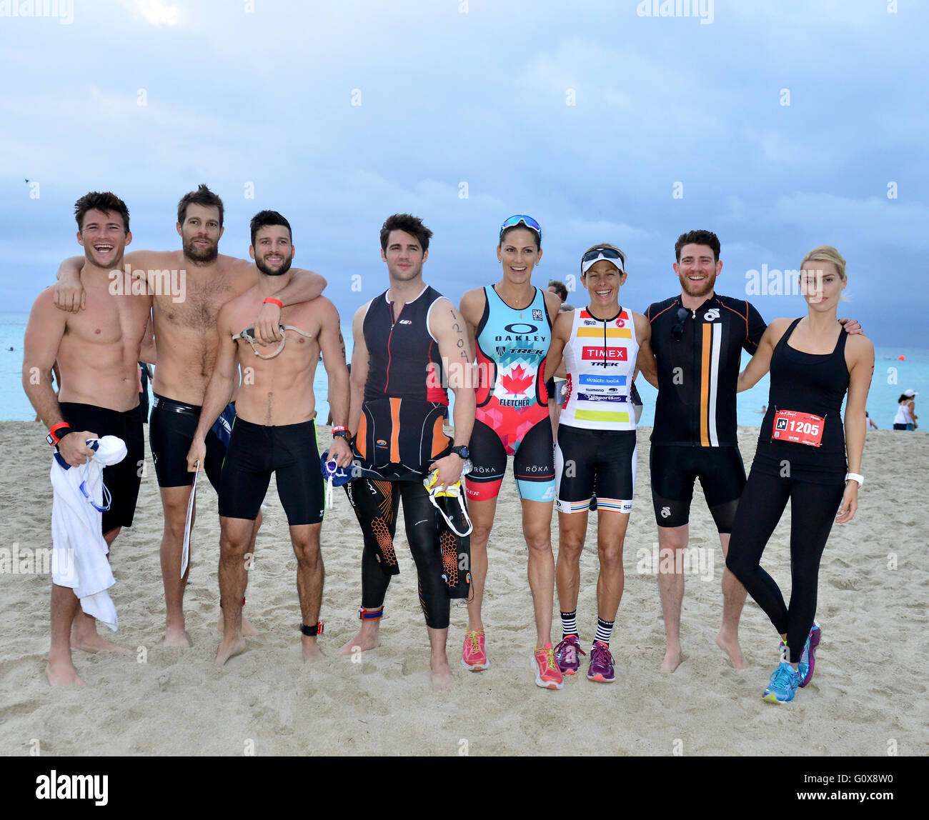 Celebrities and participants take part in Life Time South Beach