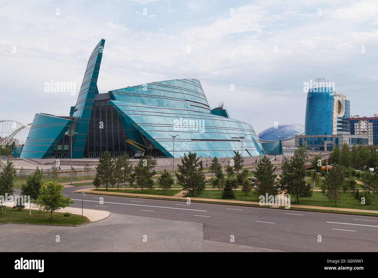 Concert Hall in Astana, Kazakhstan Stock Photo - Alamy