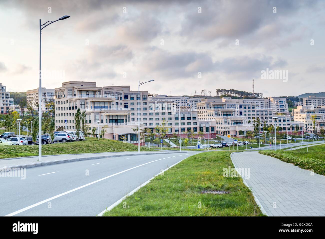 Far Eastern Federal University, Vladivostok, Russia Stock Photo