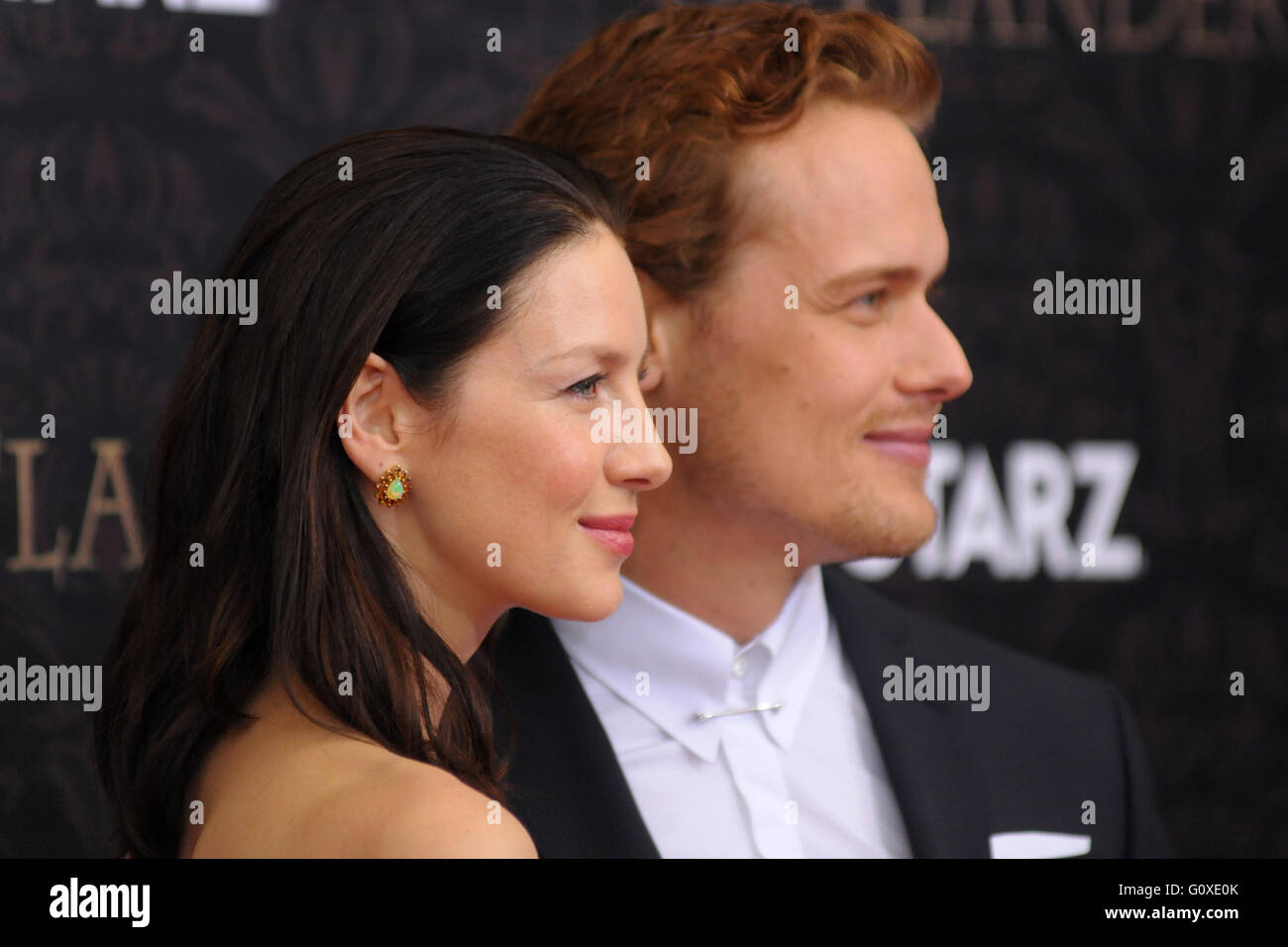 Outlander Season 2 Premiere Red Carpet Arrivals Featuring Caitriona Balfe, Sam Heughan Where