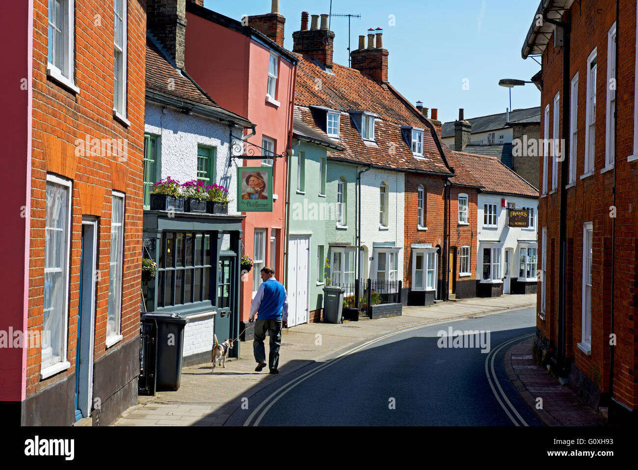 New Street in Woodbridge, Suffolk, England UK Stock Photo Alamy