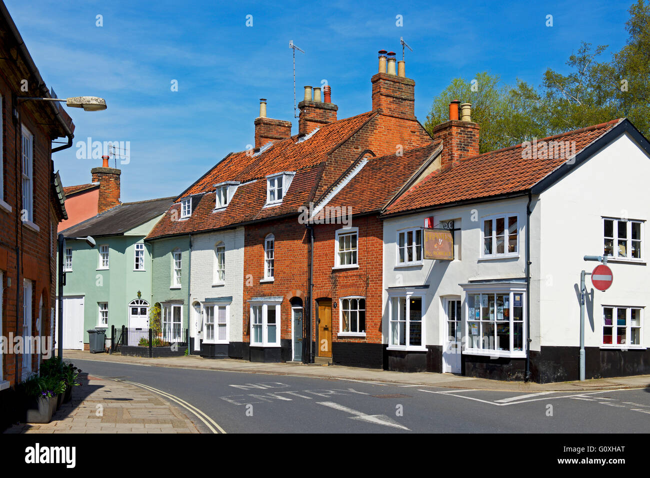 New Street in Woodbridge, Suffolk, England UK Stock Photo Alamy