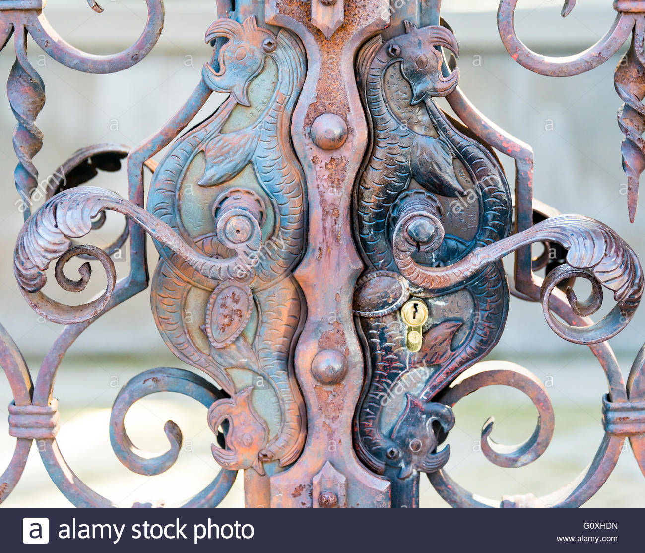 Decorative Iron Works Stock Photos Decorative Iron Works Stock