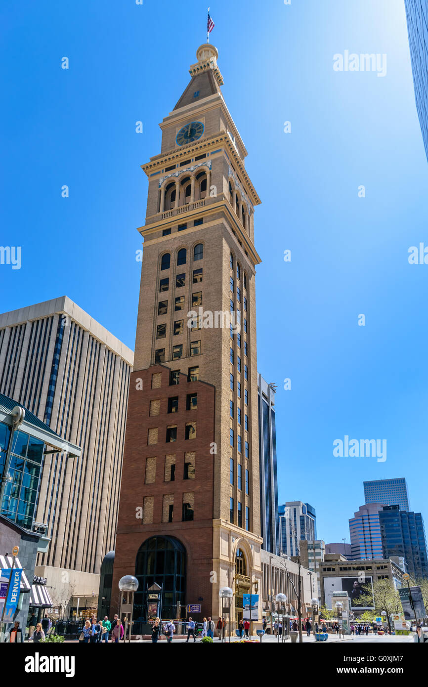 Daniels & Fisher Clock Tower in Denver, Colorado Stock Photo Alamy