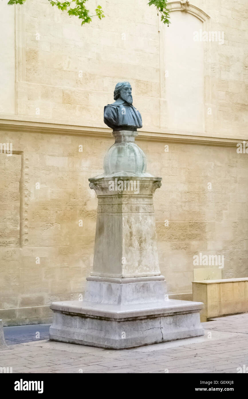 Bust of Nicolas Peiresc NicolasClaude Fabri de Peiresc in Aix en