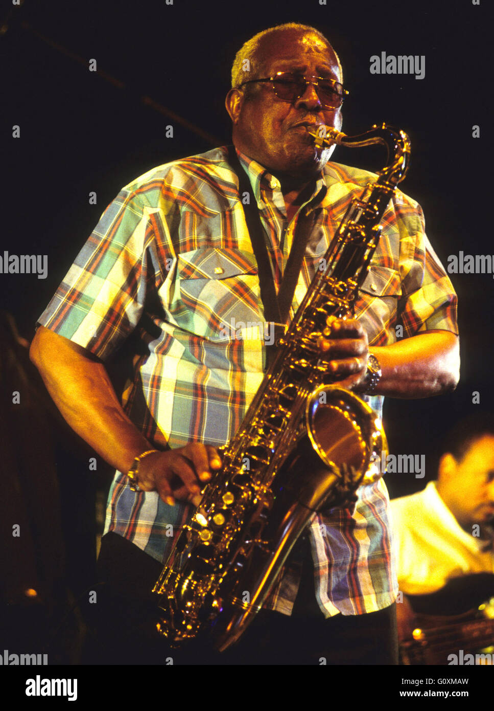 File Photo** Ethiopian jazz saxophonist Getatchew Mekuria