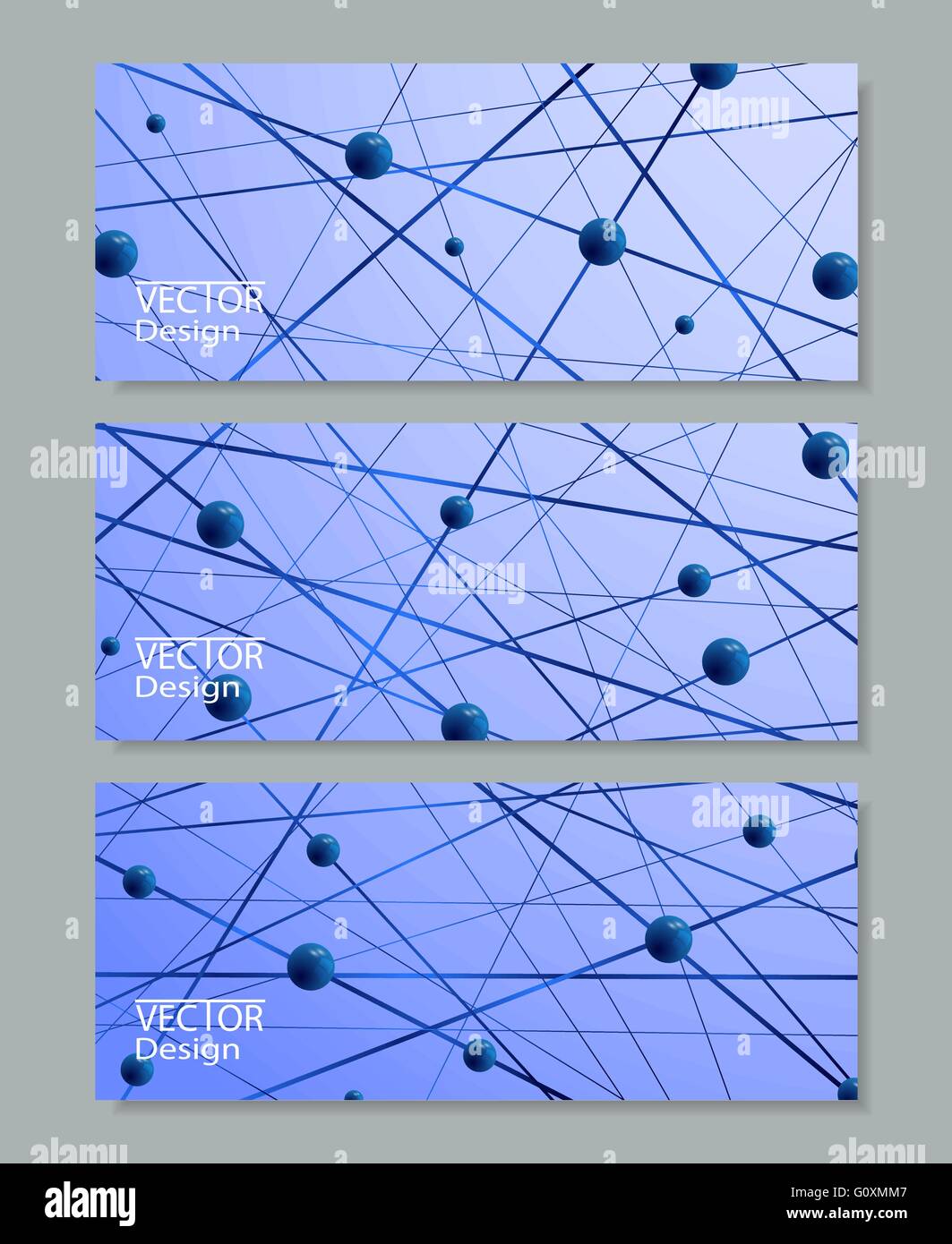 Set of horizontal banners Stock Vector Image & Art - Alamy