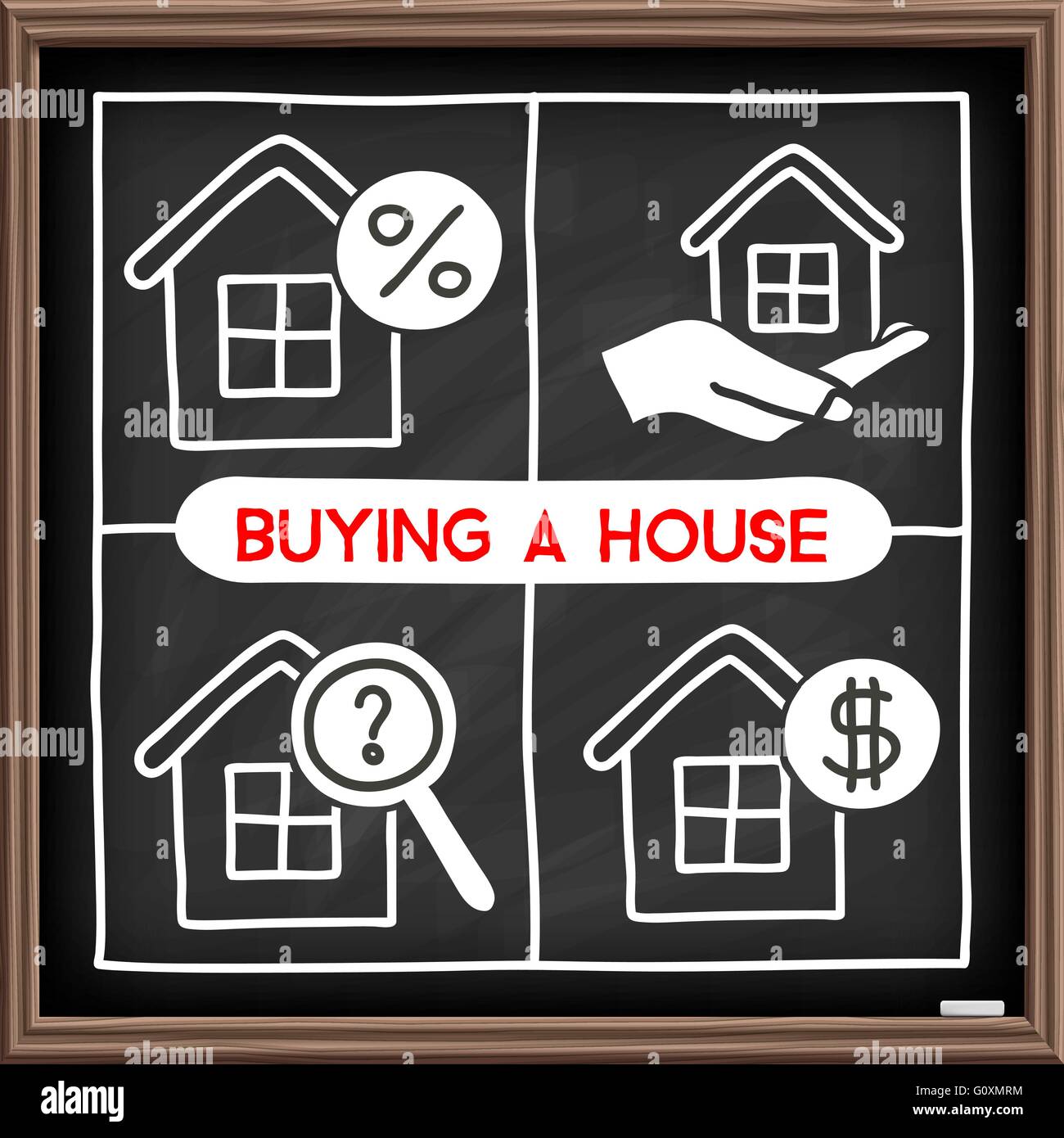 Doodle house icons set Stock Vector Image & Art - Alamy
