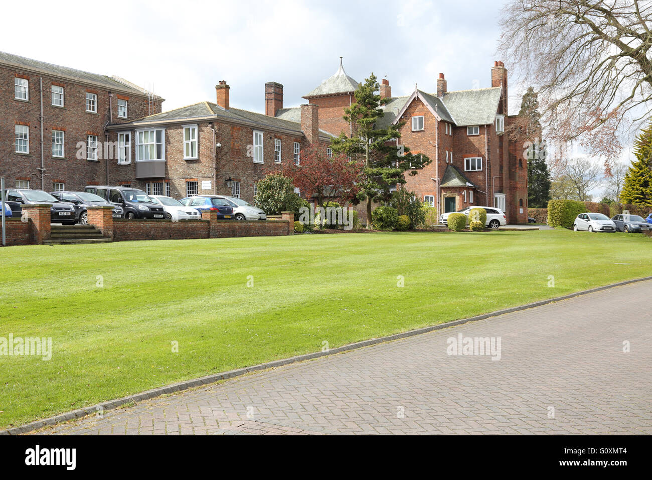 Exterior view of The Retreat, York, UK, a charitable centre for the treatment of mental health issues Stock Photo