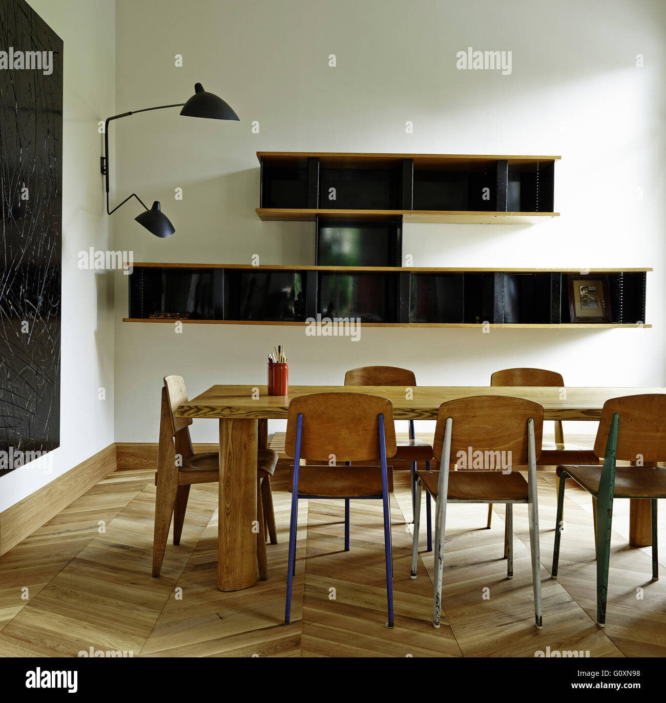 Ma Apartment Barcelona Spain Modern Wood Dining Table And