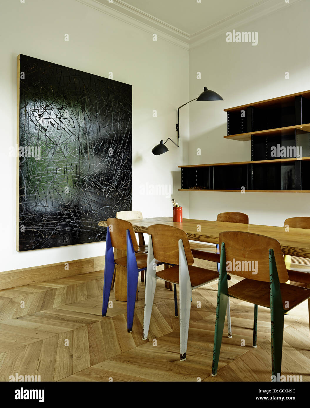 Ma Apartment Barcelona Spain Modern Wood Dining Table And