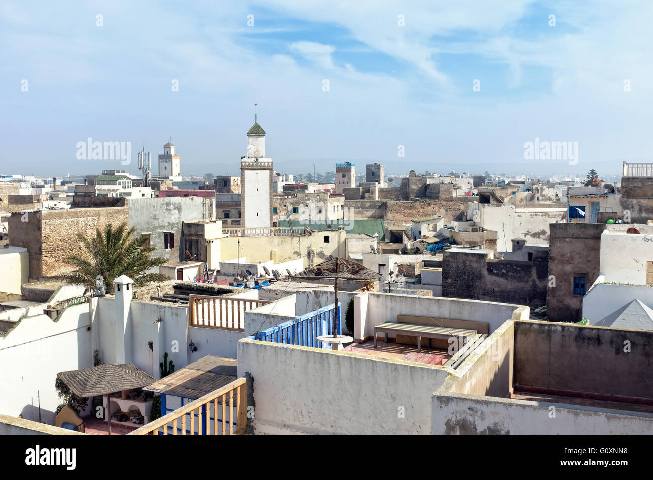 Old Town of Essaouira, Morocco Stock Photo