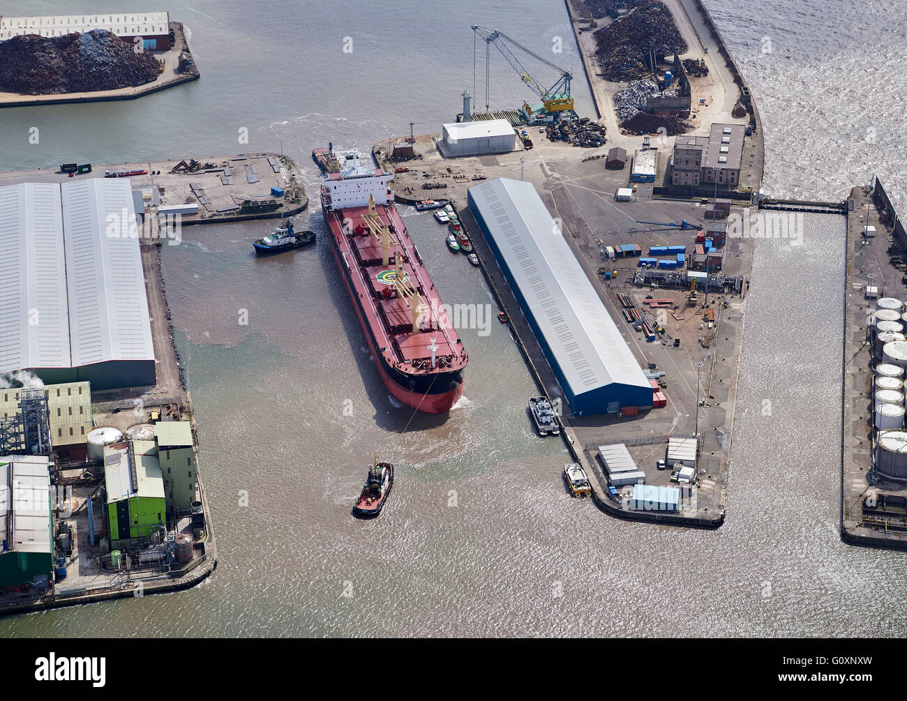 Shipping at seaforth docks hires stock photography and images Alamy