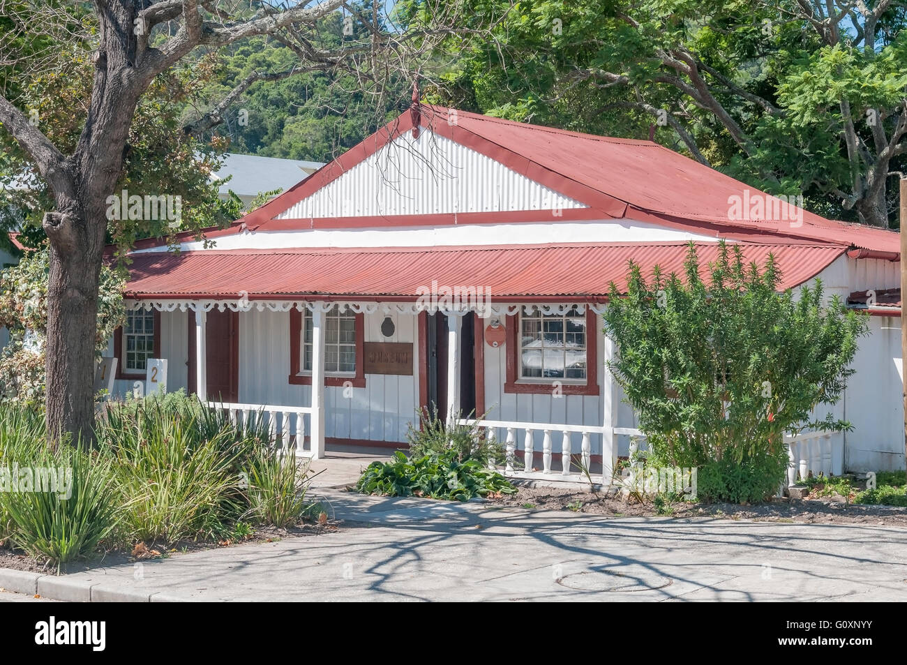 KNYSNA, SOUTH AFRICA - MARCH 3, 2016: Millwood House, part of the Knysna Museum Complex Stock Photo