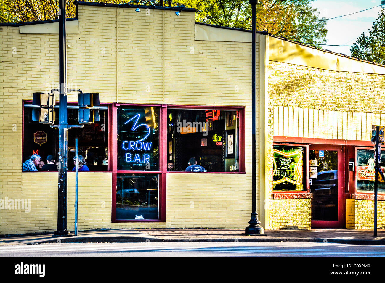 The Lively 3 Crow Bar & Restaurant on Woodland St in trendy East