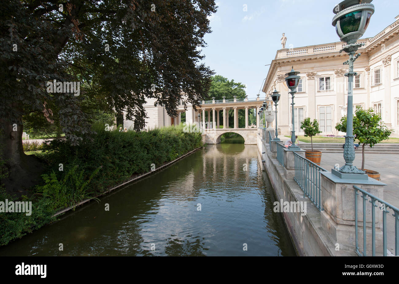 Łazienki Park in Warsaw, Warszawa Stock Photo - Alamy
