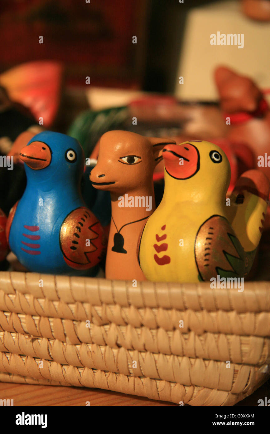 Beautiful handmade wooden toy from Africa Stock Photo Alamy