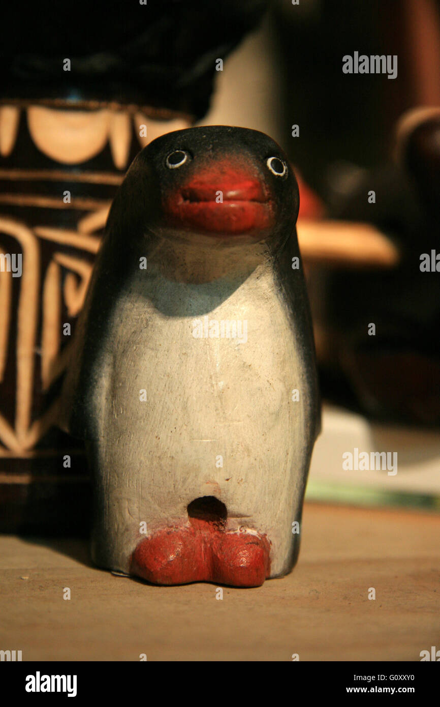 Beautiful handmade wooden toy from Africa Stock Photo Alamy