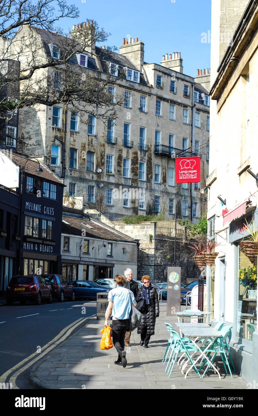 Walcot Street in Bath Somerset Stock Photo Alamy