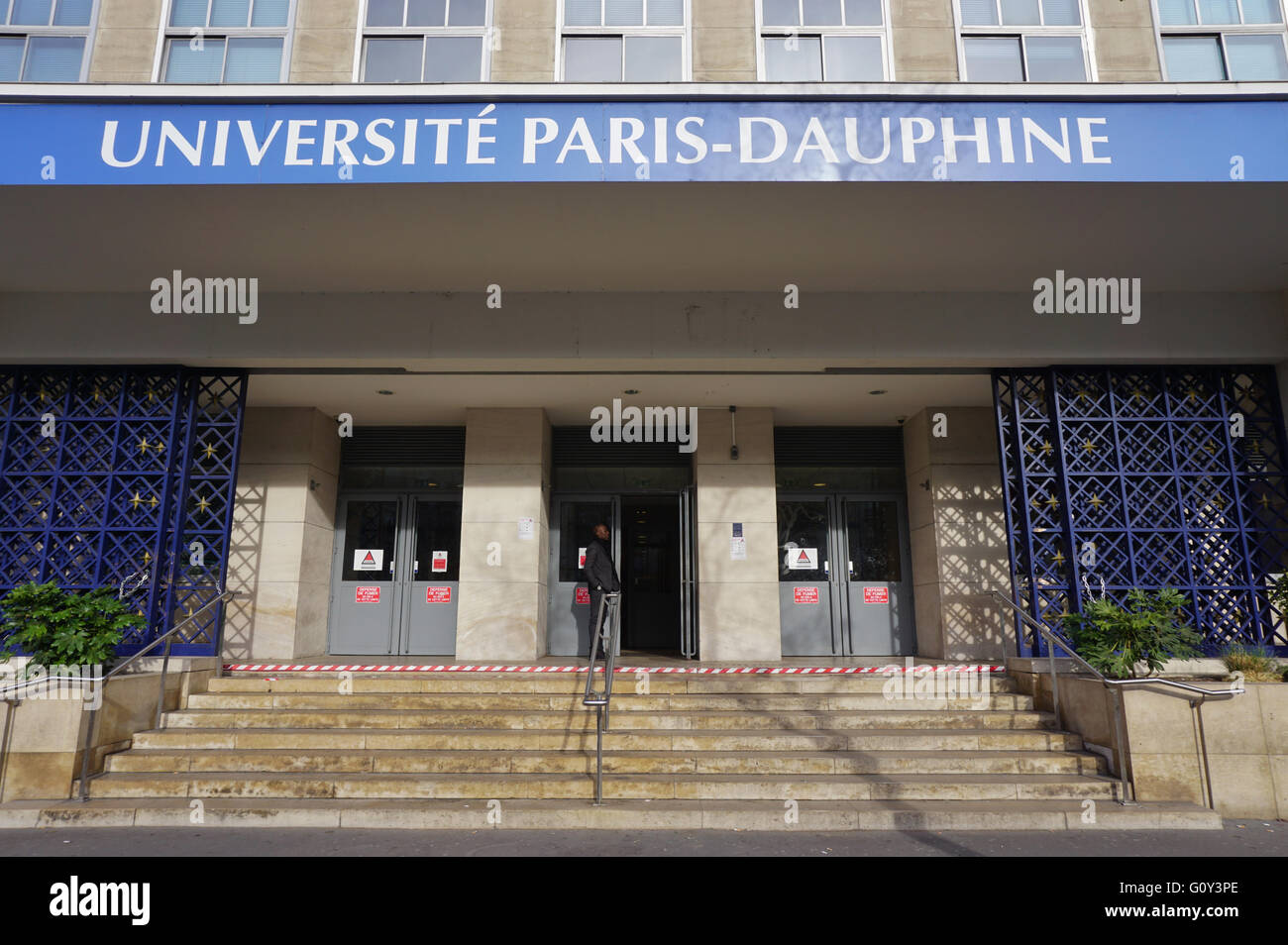 The Universite Paris-Dauphine (Dauphine university) in Paris, one of the best universities in France Stock Photo