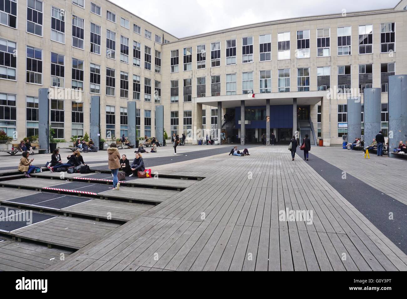 The Universite ParisDauphine (Dauphine university) in Paris, one of the best universities in