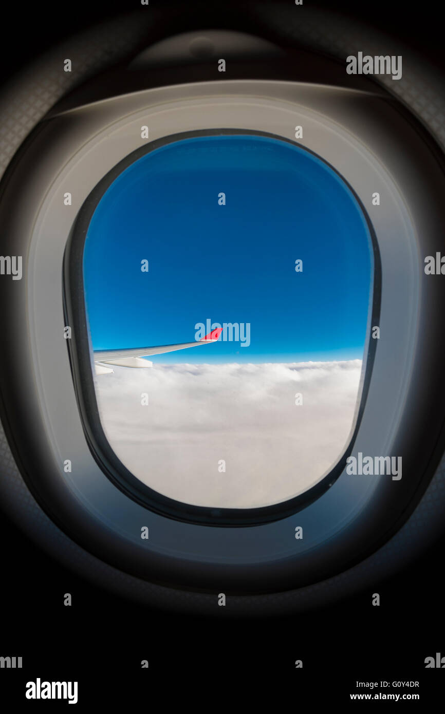 Airplane window view aircraft hi-res stock photography and images - Alamy
