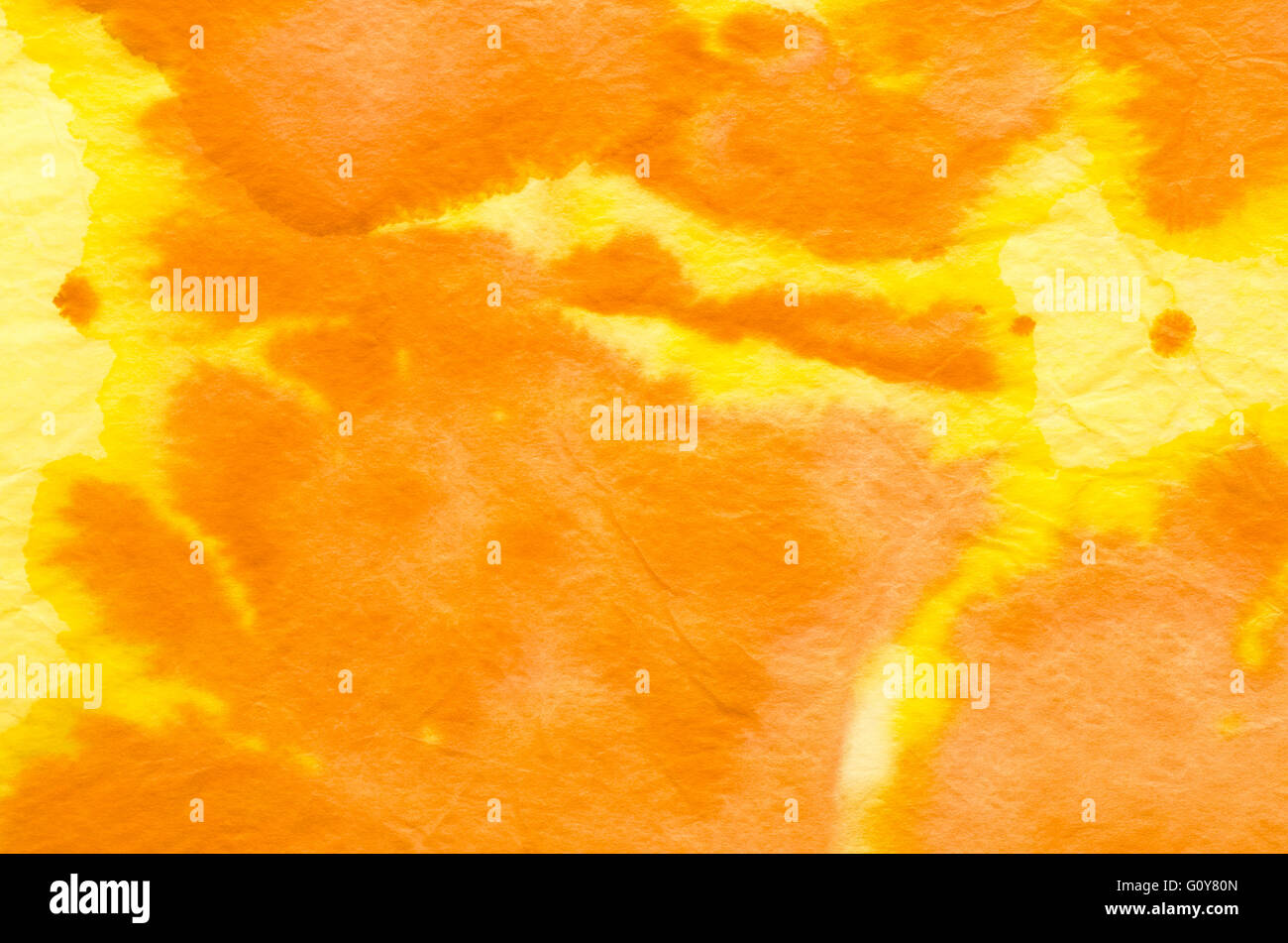 Orange Painted Crepe Paper Background Texture Stock Photo - Alamy