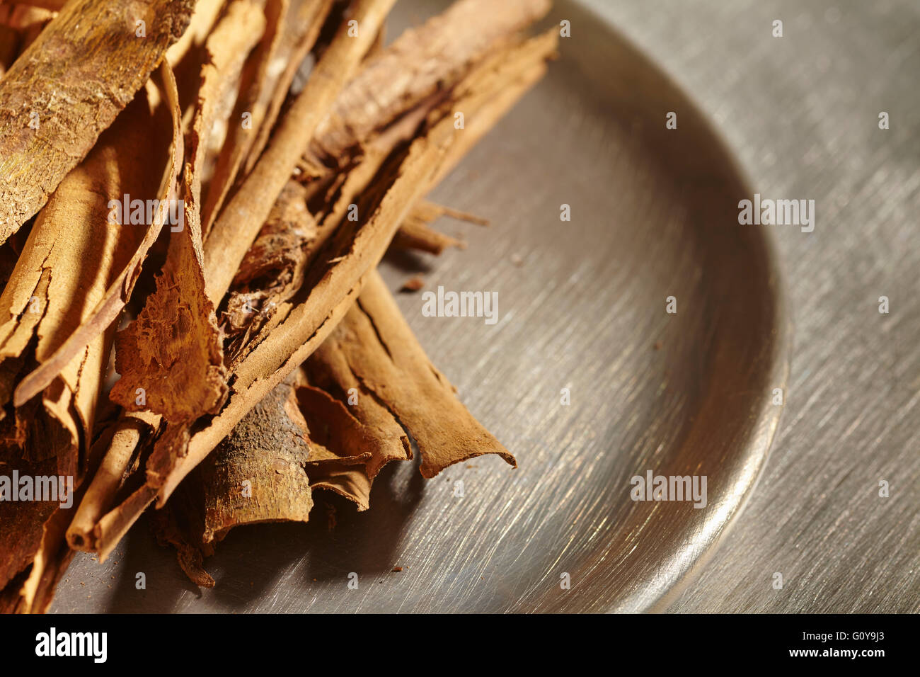 Mexican cinnamon bark Stock Photo