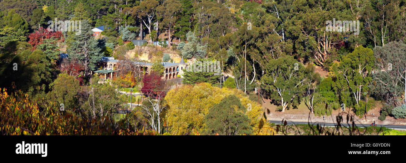 Autumn Adelaide Hills Mt Lofty Ranges South Australia Australian Stock Photo