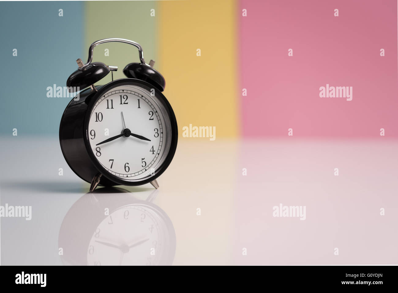 Alarm Clock Still Life Stock Photo Alamy