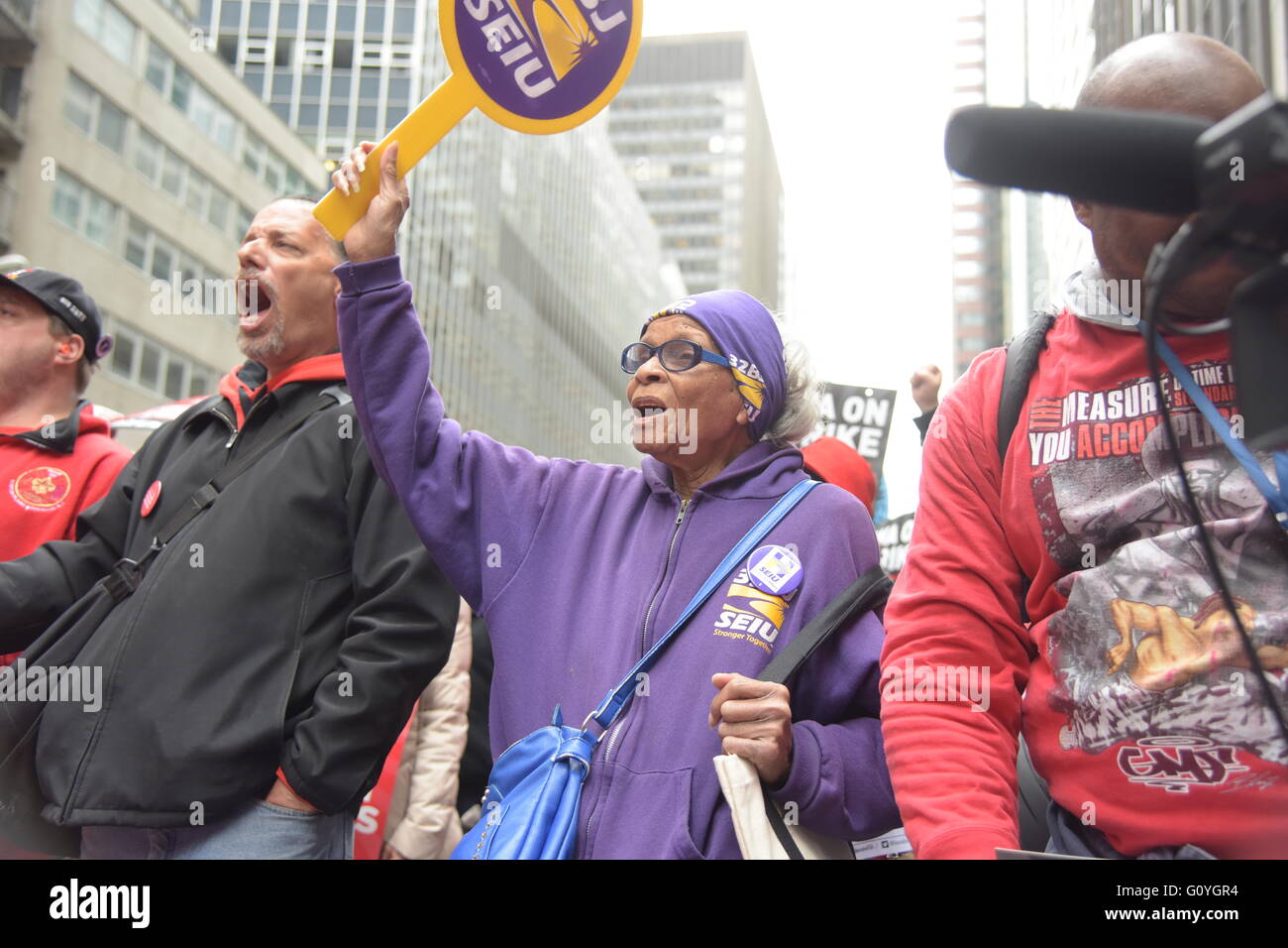 Seiu strike hi-res stock photography and images - Alamy