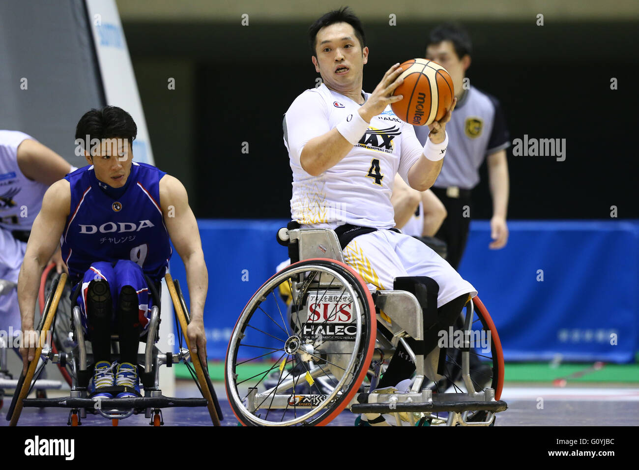 Tokyo, Japan. 5th May, 2016. Reo Fujimoto (MAX) Wheelchair Basketball