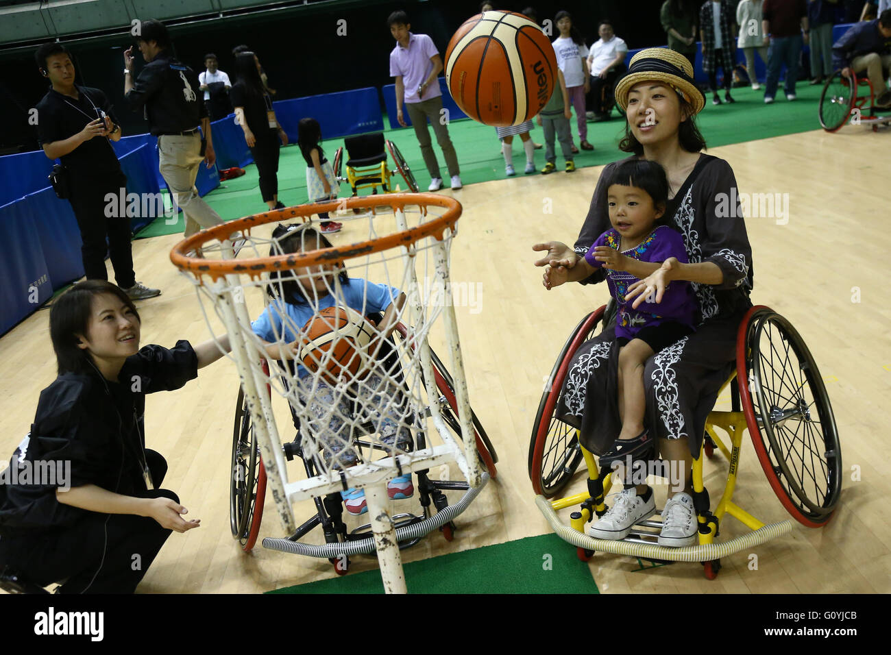 Tokyo, Japan. 5th May, 2016. General View Wheelchair Basketball Japan