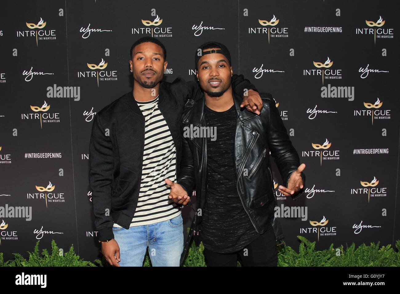 Las Vegas, NV, USA. 29th Apr, 2016. Michael B. Jordan, Sterling "Steelo