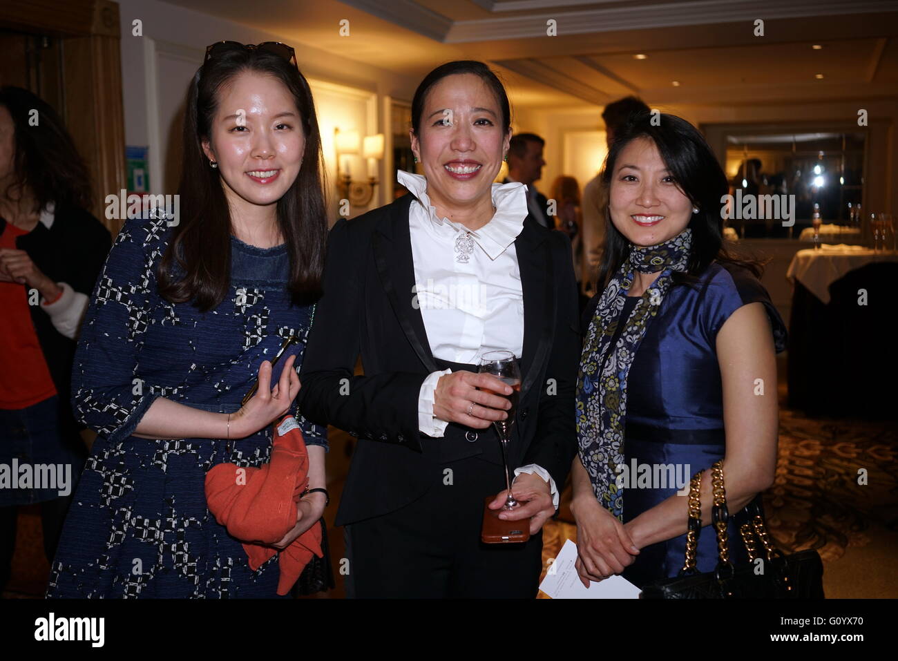 London, England, UK 6th May 2016 Dr. Bernice Pan (M) is an