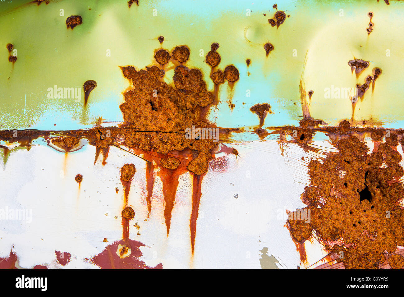 A rusting car door panel Stock Photo - Alamy