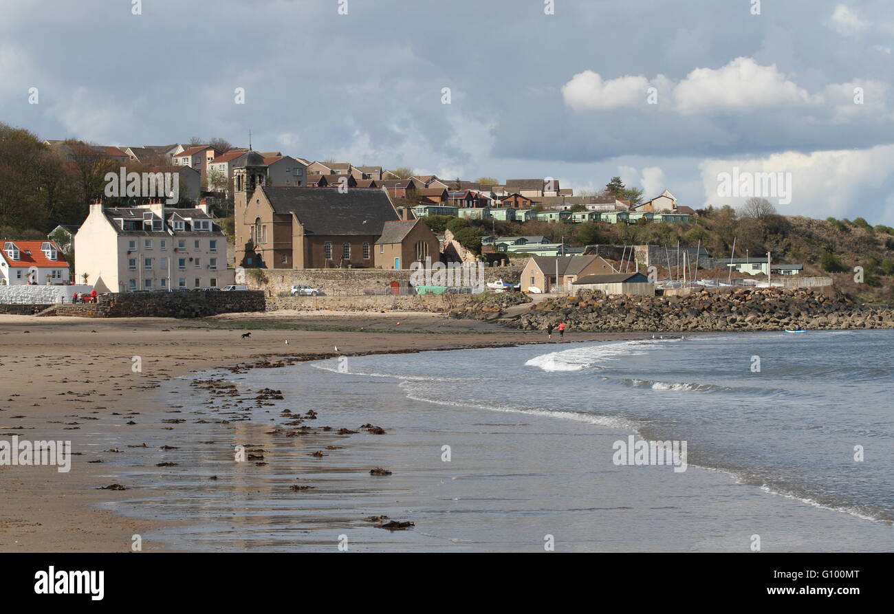 Kinghorn waterfront Fife Scotland April 2016 Stock Photo Alamy