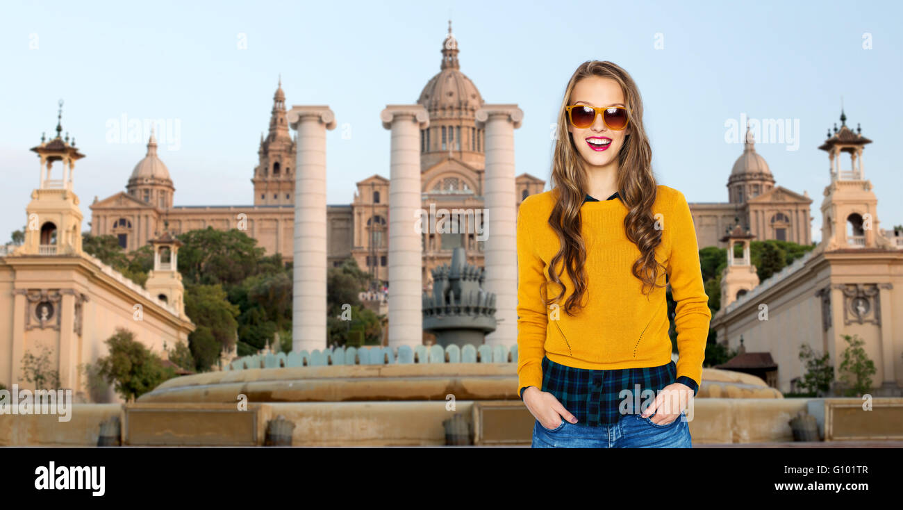 Spain happy teenager hi-res stock photography and images - Alamy