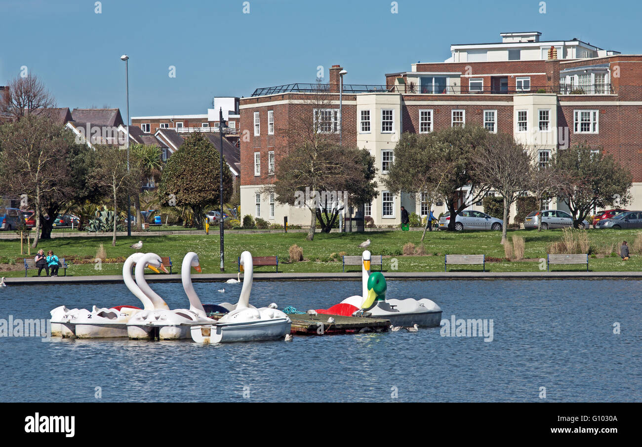 Southsea canoe lake hires stock photography and images Alamy