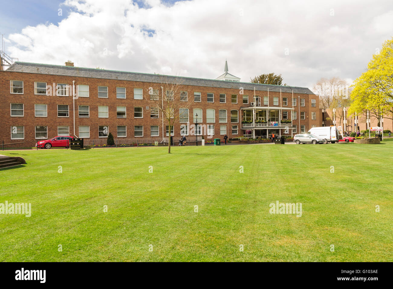 Wrexham Maelor Council Guildhall the administrative office for the Wrexham County Borough