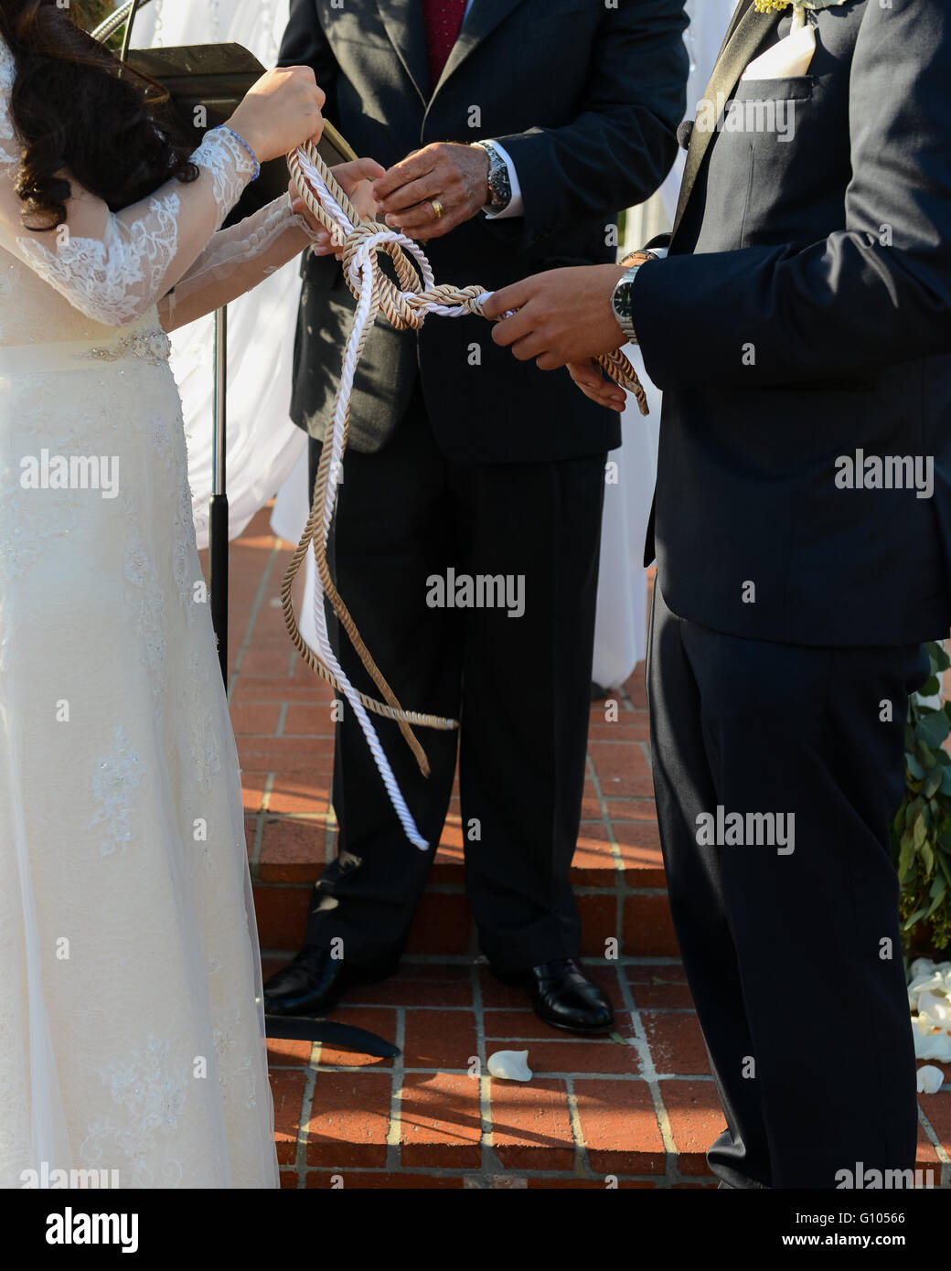 Christian wedding ring exchange hires stock photography and images Alamy