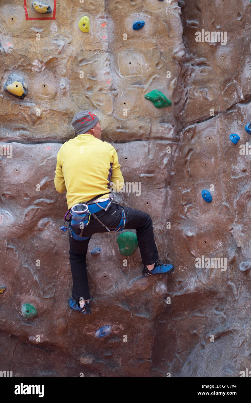 Edinburgh International Climbing Arena Ratho, Scotland, UK Stock Photo