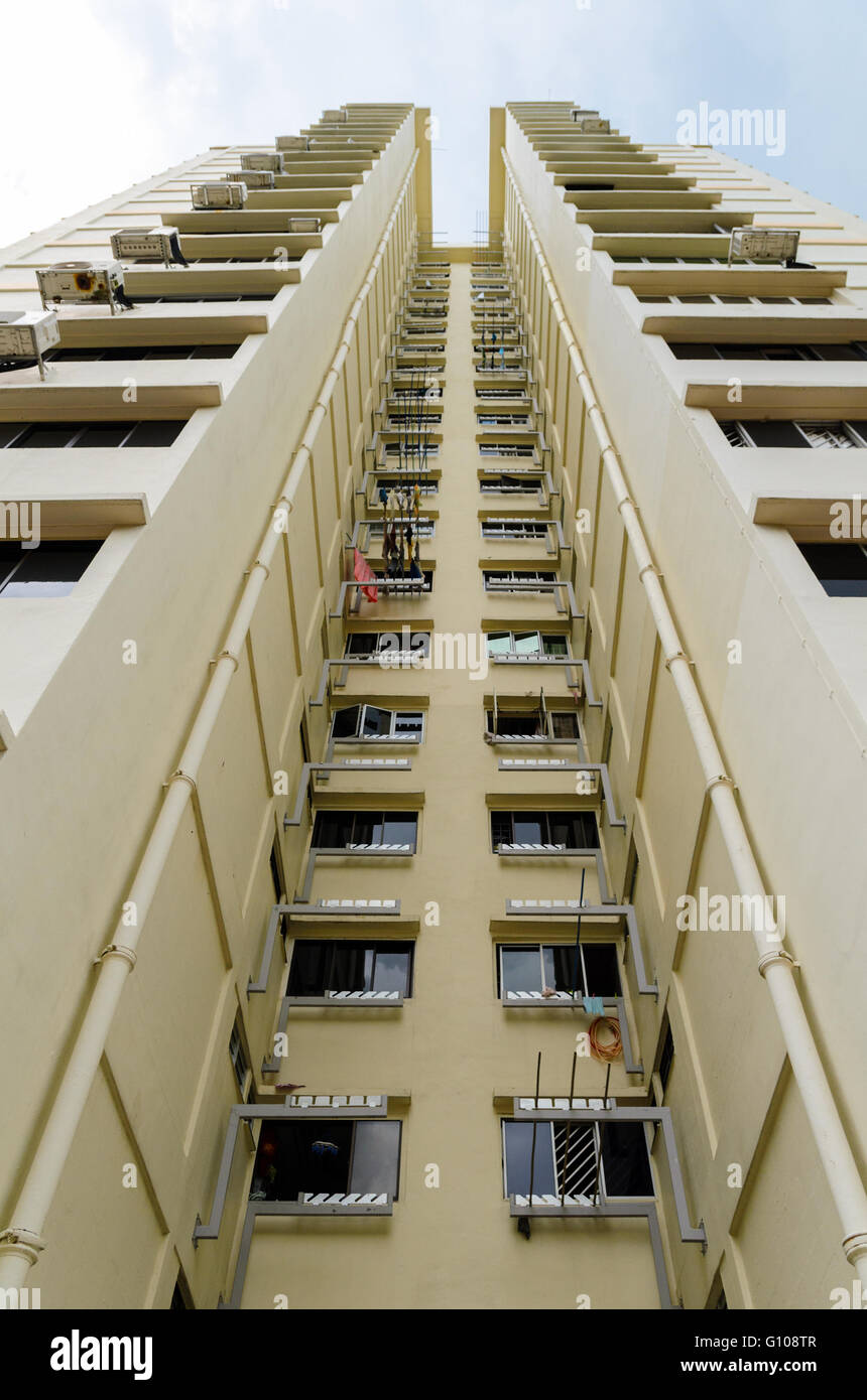 Singapore residential buildings Stock Photo